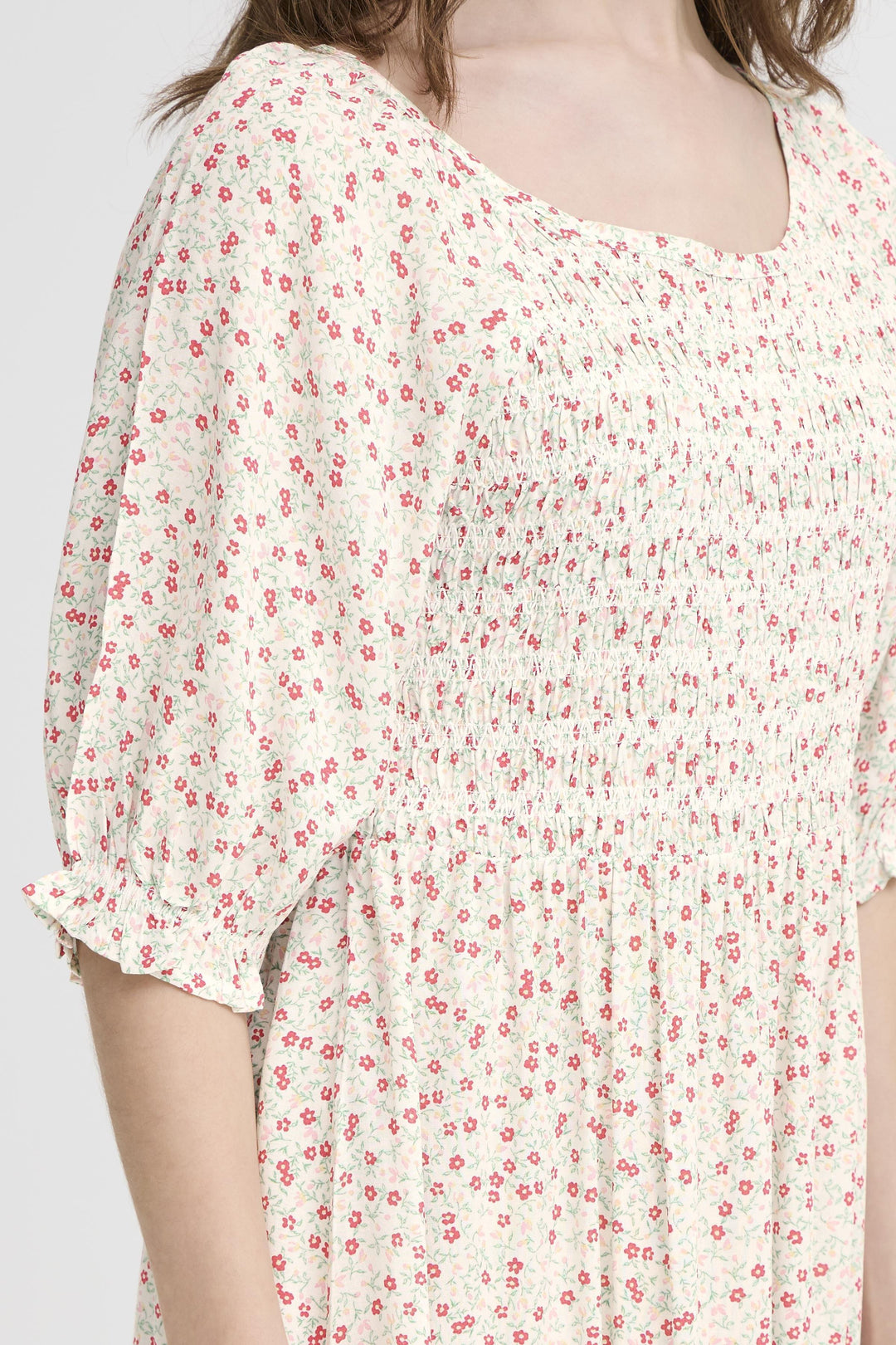 ICHI IHvera DR40 Pink Flower Aop
