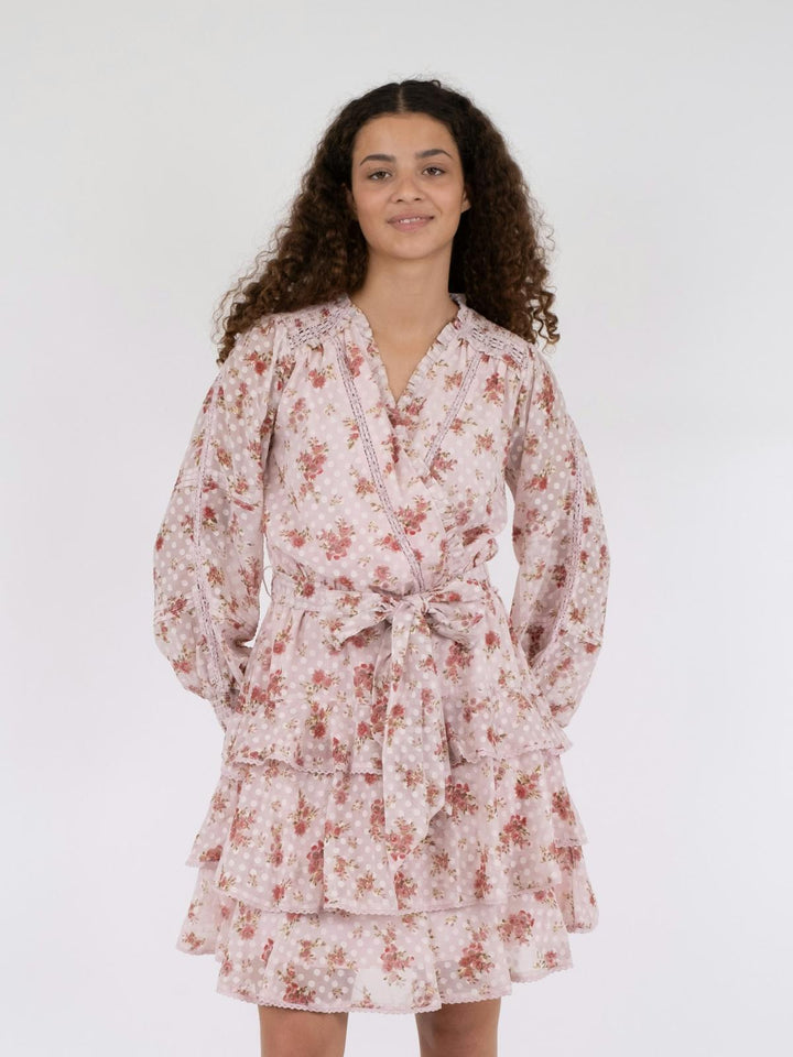 NEO NOIR Ada Dreamy Rose Dress Rose