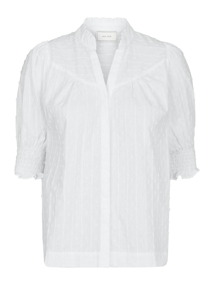 NEO NOIR Diana B Dobby Blouse White