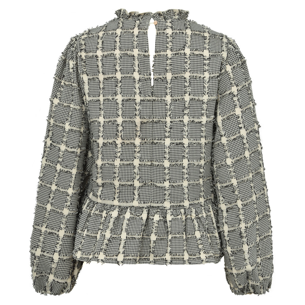 GOSSIA VibsGO Blouse Creme Black Checks