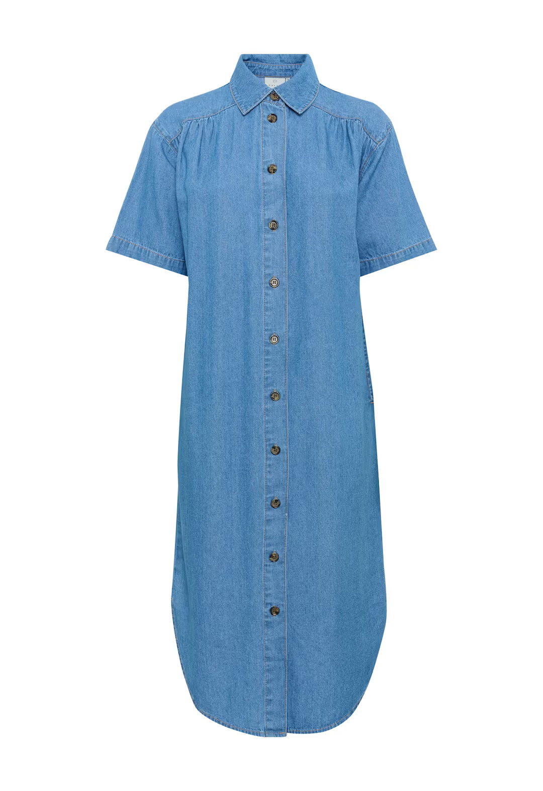 KAFFE KAluise Dress Medium Blue Chambray