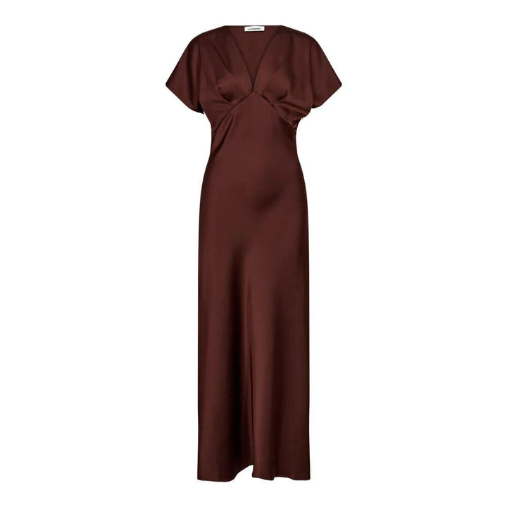 CO´COUTURE SafiraCC V-Dress Dark Brown