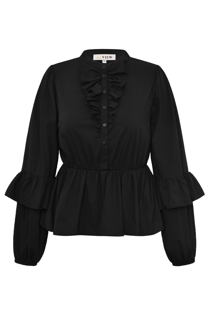 A-VIEW Daniela Shirt Black