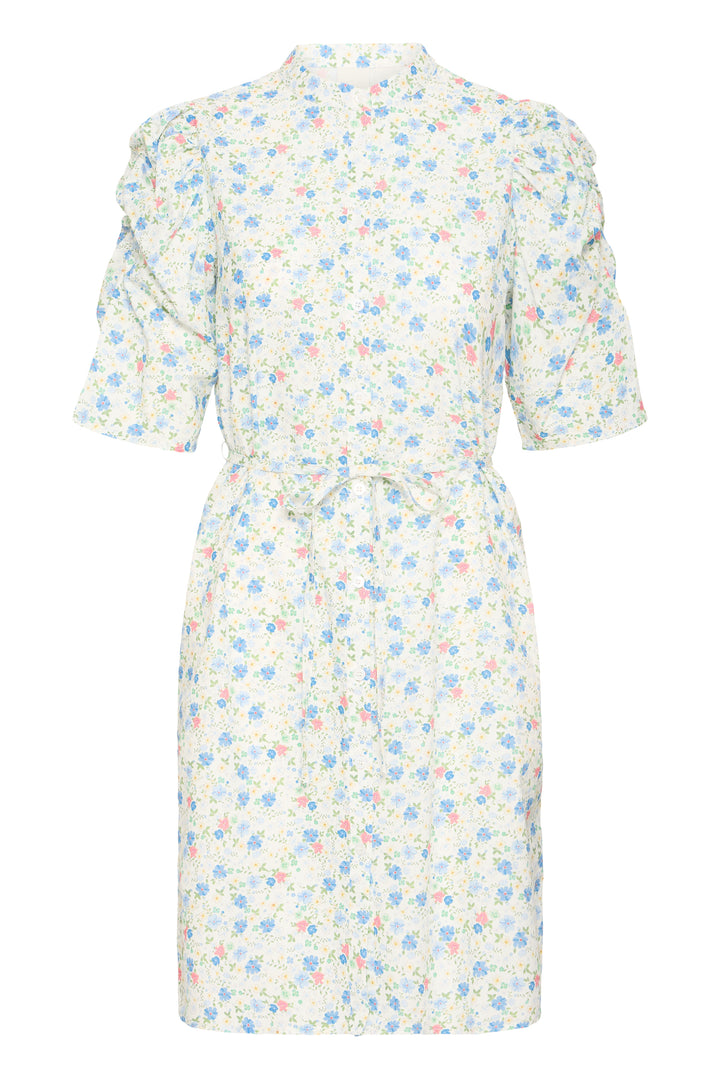 ICHI IHxasdis DR Cashmere Blue Flowers