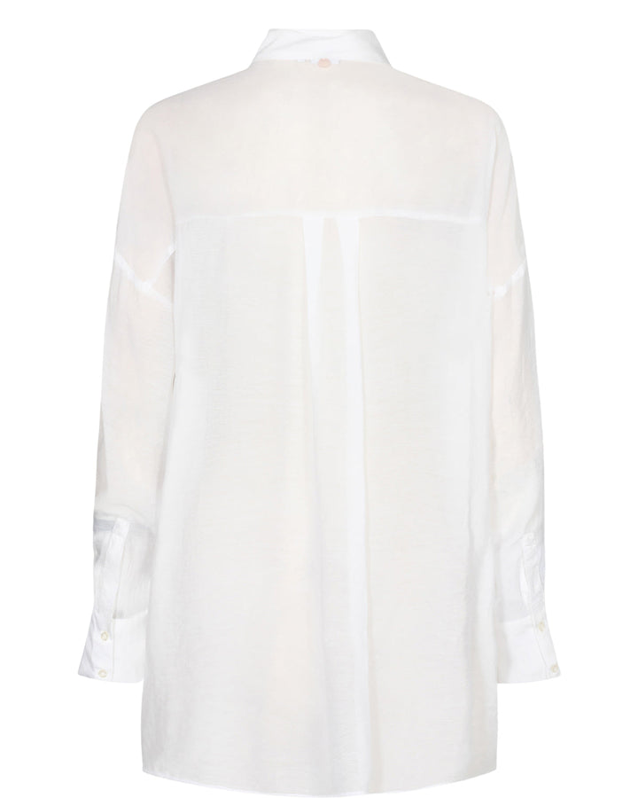 Nümph Nuelinam Ls Shirt Bright White