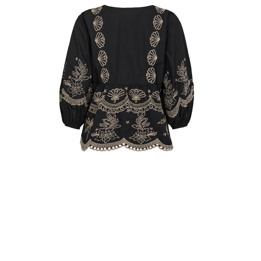 GOSSIA SofjaGO Blouse Black/Sand