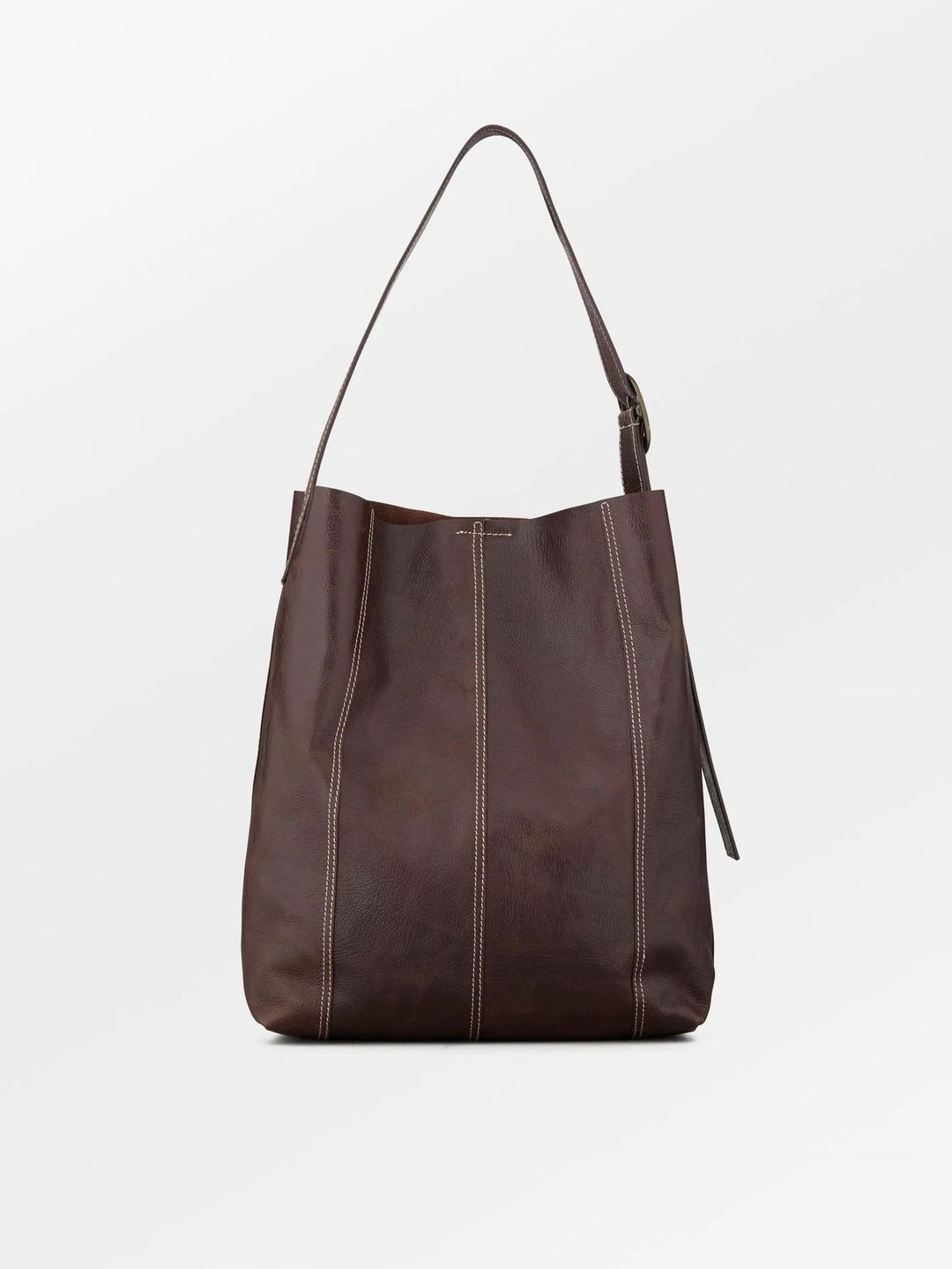 BECKSÖNDERGAARD Panel Mae Buckle Bag Chocolate Torte