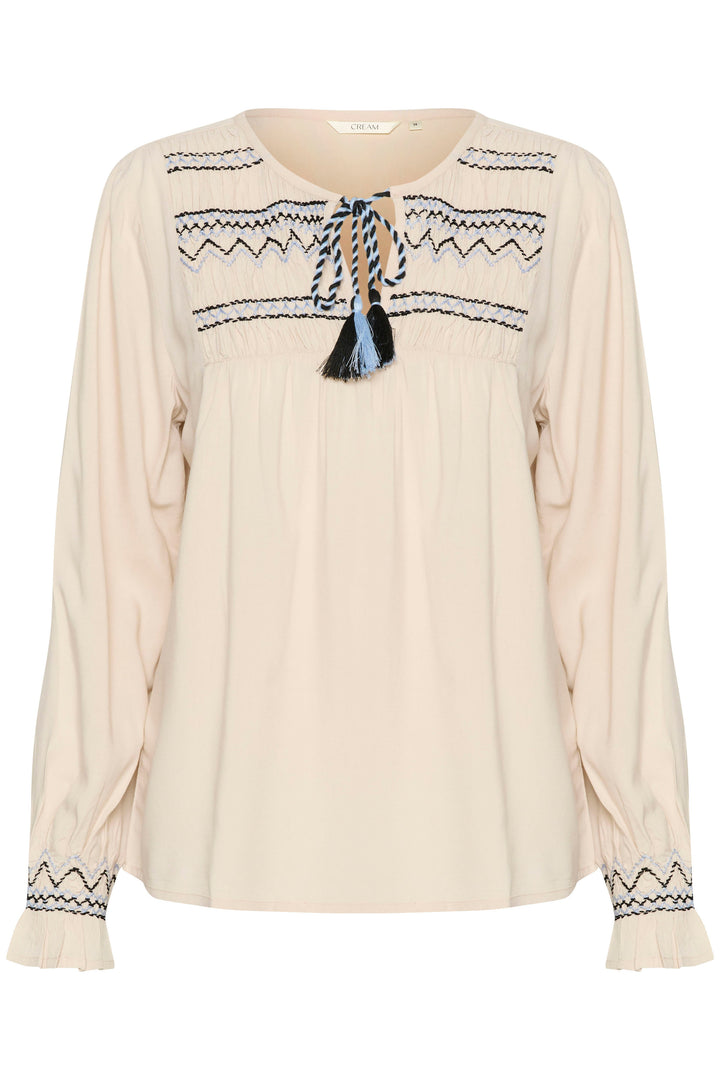 CREAM CRSmokia Blouse Ancient Scroll