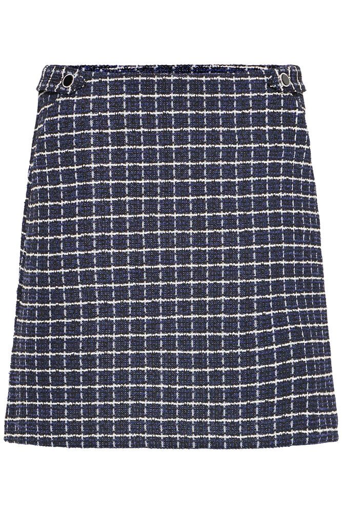 ICHI IHKATE CLOULE SK Rifle Green Check