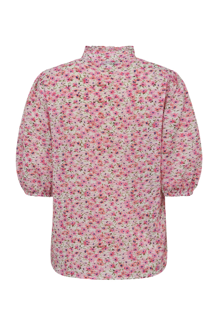 A-VIEW Tiffany Short Sleeve Shirt Rose/Pink