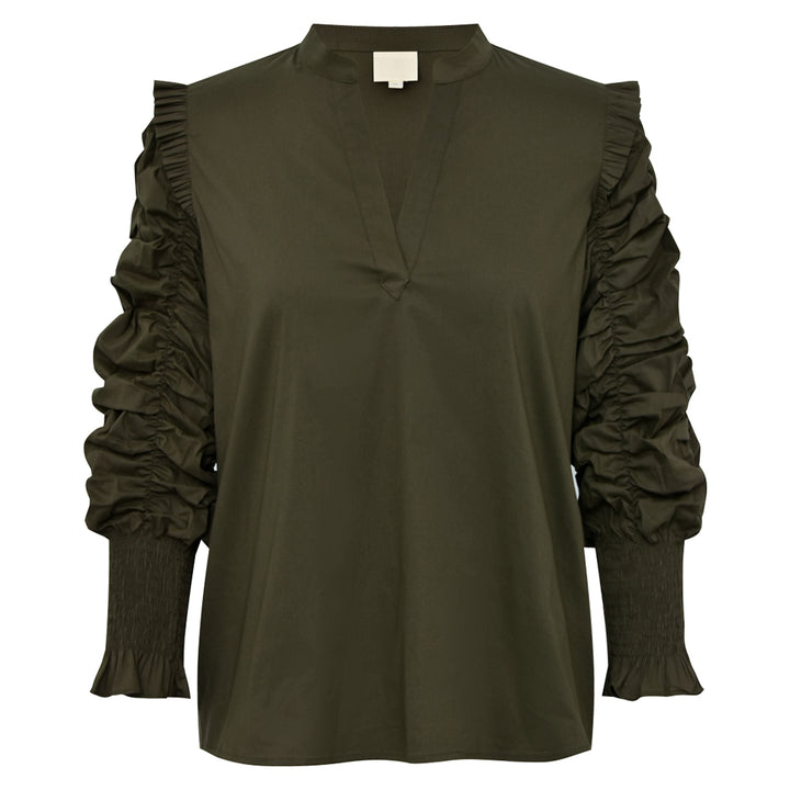 GOSSIA GOTrine Blouse Army