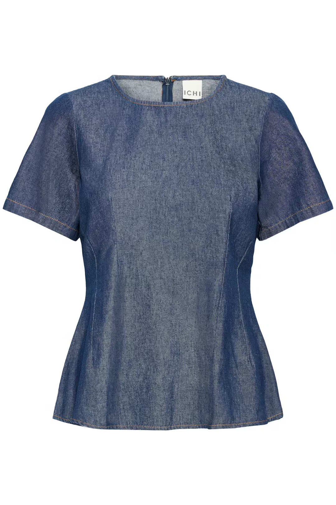 ICHI IHtulle SS Denim Authentic Blue