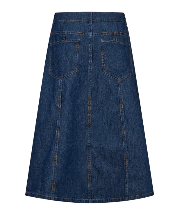 FREE/QUENT FQLisea-Skirt Medium Blue Denim