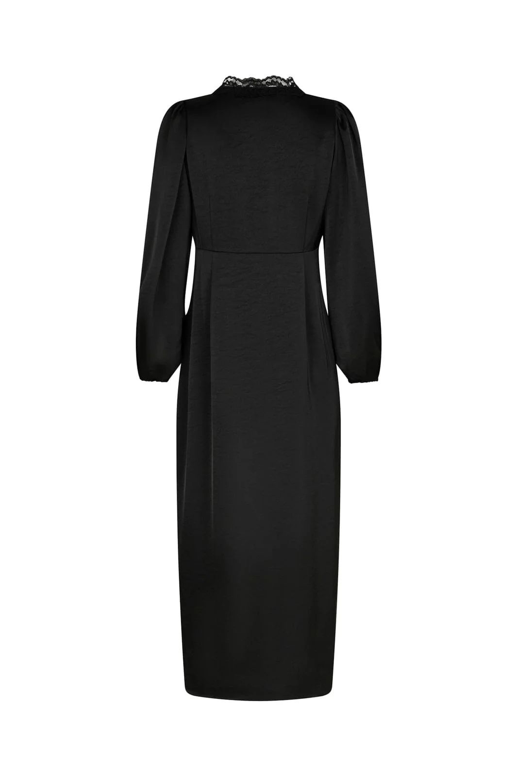 NEO NOIR Anio Heavy Sateen Dress Black
