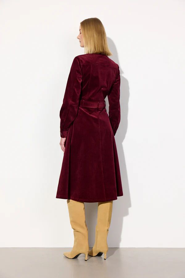 HUNKØN Silje Dress Bordeaux