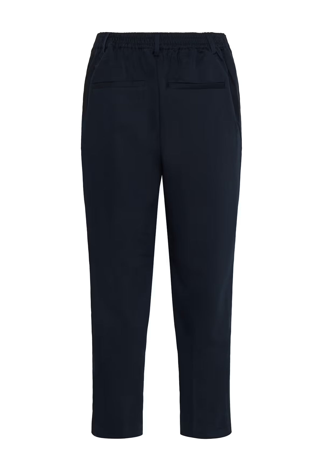 KAFFE KAsakura HW Cropped Pants Midnight Marine