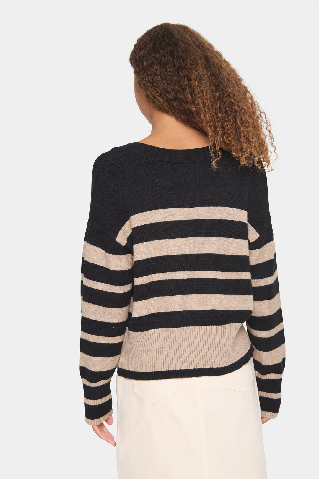 SAINT TROPEZ InetteSZ Cardigan Black