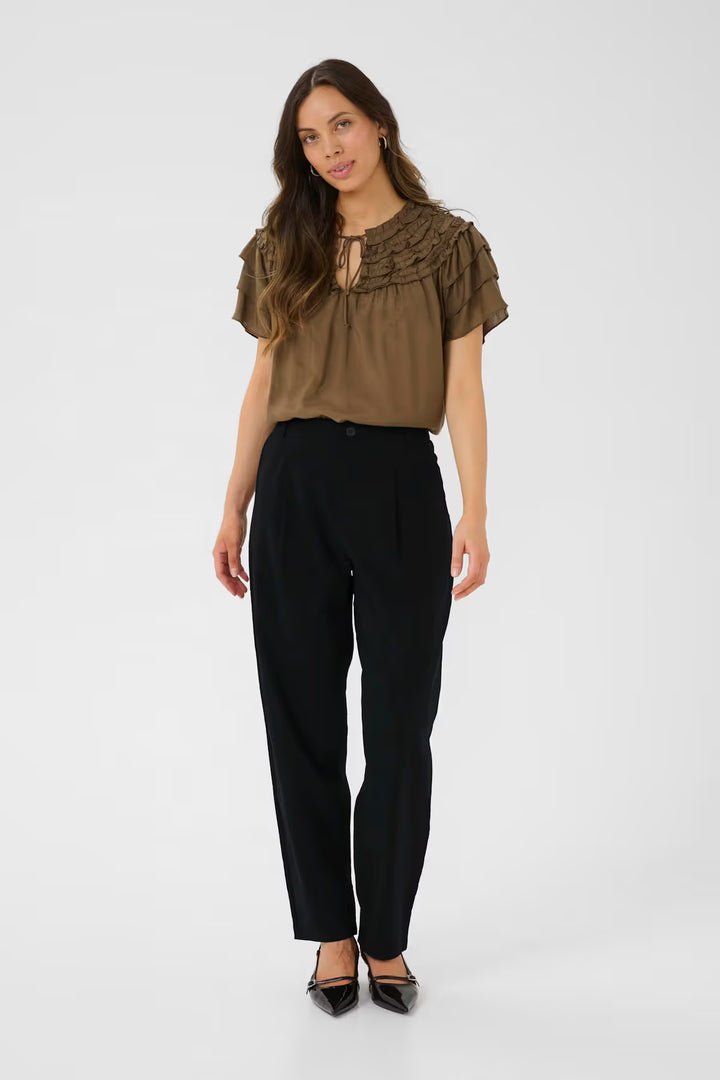 CREAM CRComia Pant Pitch Black