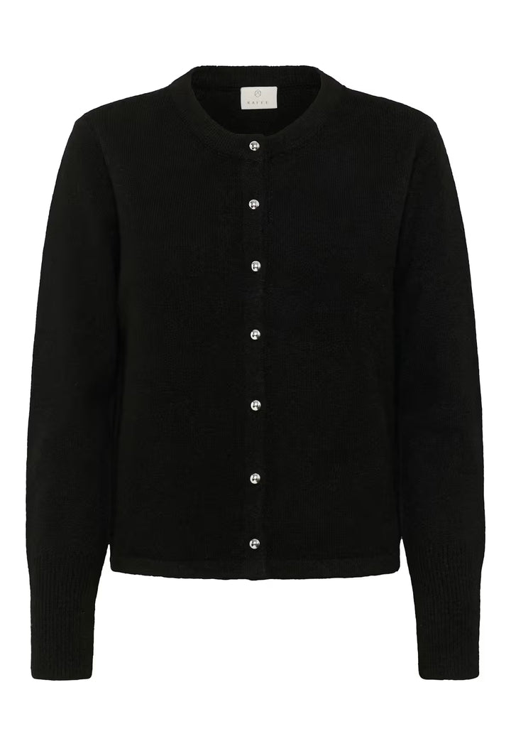 KAFFE KAniel Knit Cardigan Black Deep