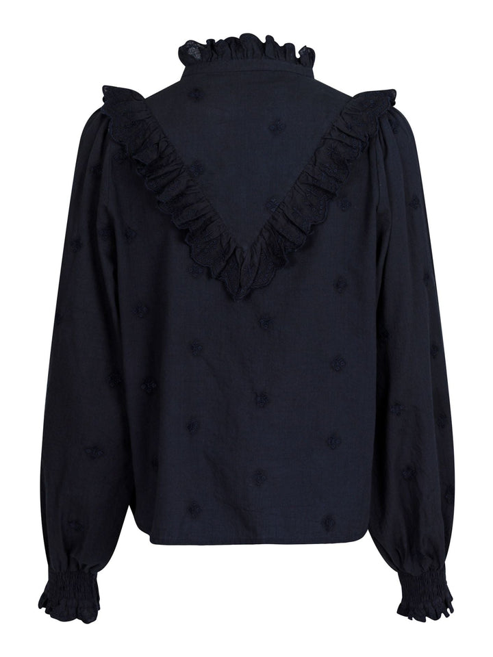 NEO NOIR Degas Blouse Navy