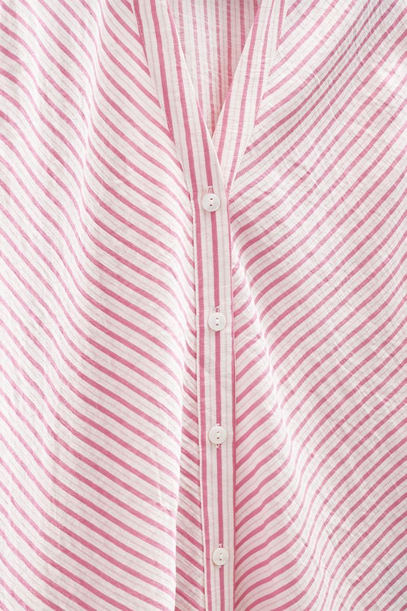 FREEQUENT FQkimmi Shirt Star Off White Wild Orchid