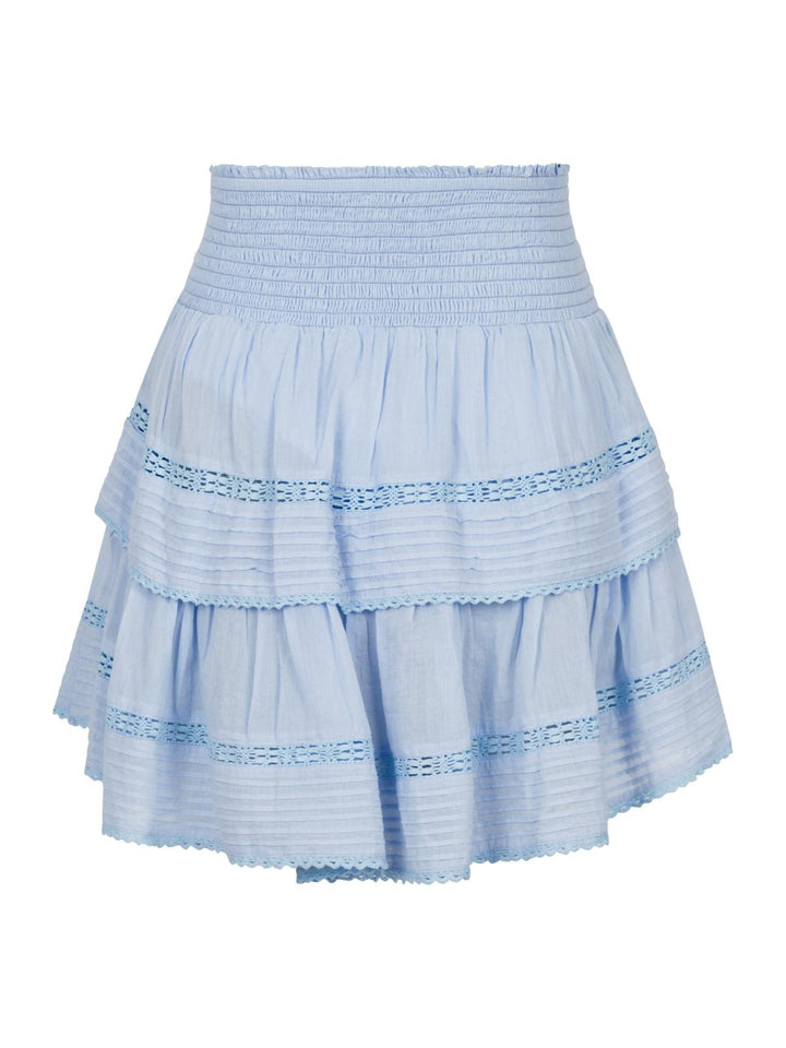 NEO NOIR Kenia S Voile Skirt Light Blue