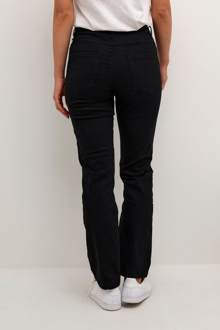 KAFFE KAvicky Straight Jeans Black Deep