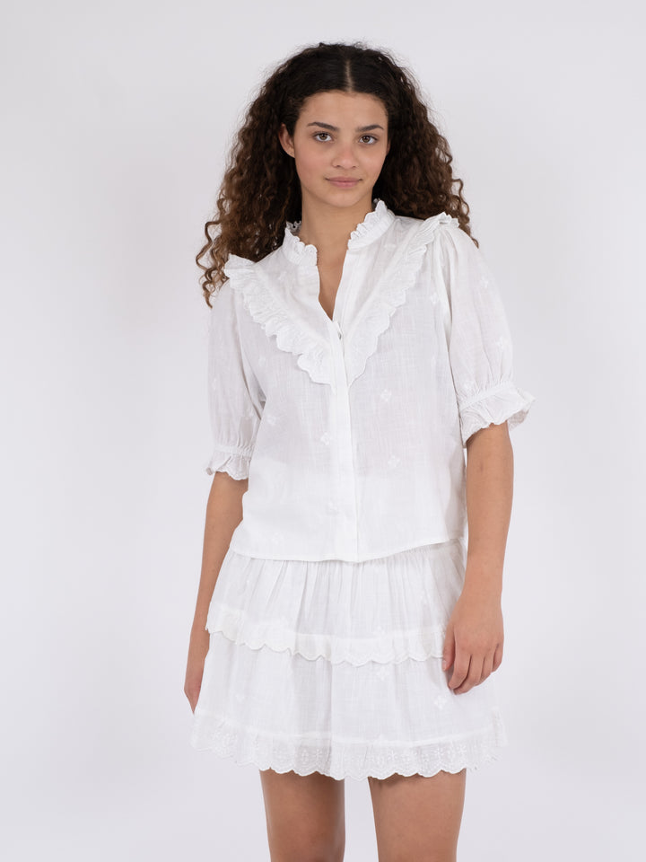 NEO NOIR Manet Blouse White