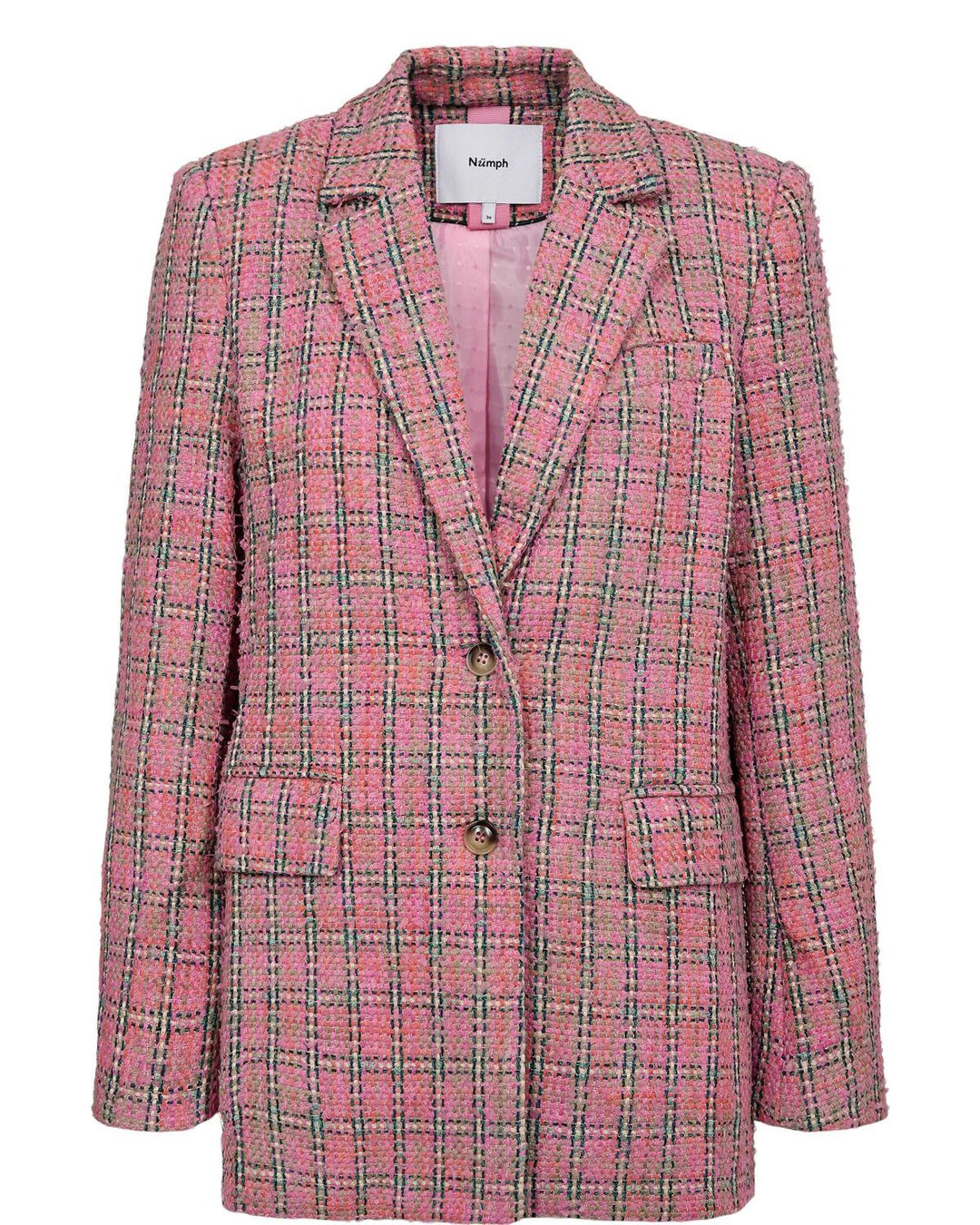 NÜMPH NUlindsey Blazer Fuchsia Pink