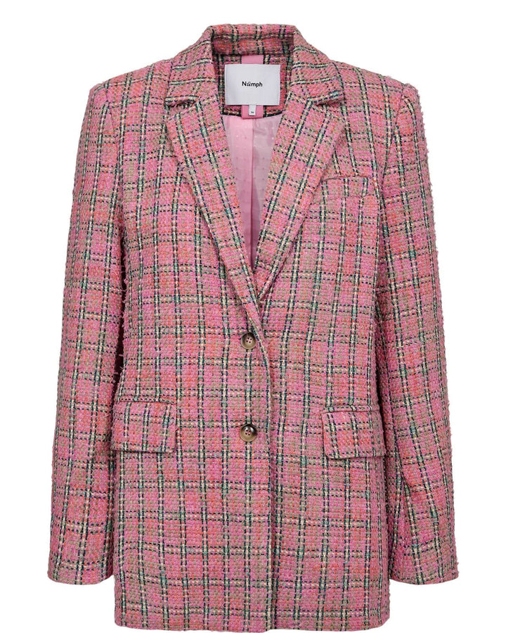 NÜMPH NUlindsey Blazer Fuchsia Pink