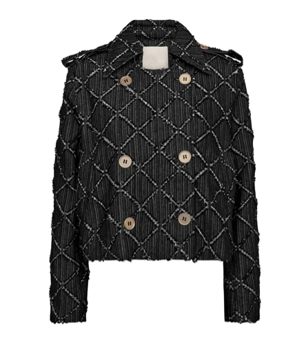 GOSSIA Angelie GO Jacket Black/OffWhite