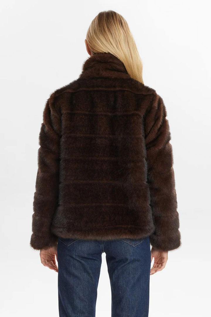 NÜMPH NUwindall Jacket Black Coffee