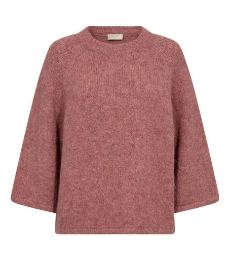 FREEQUENT FQGrslulu-Pullover Light Mahogany Melange
