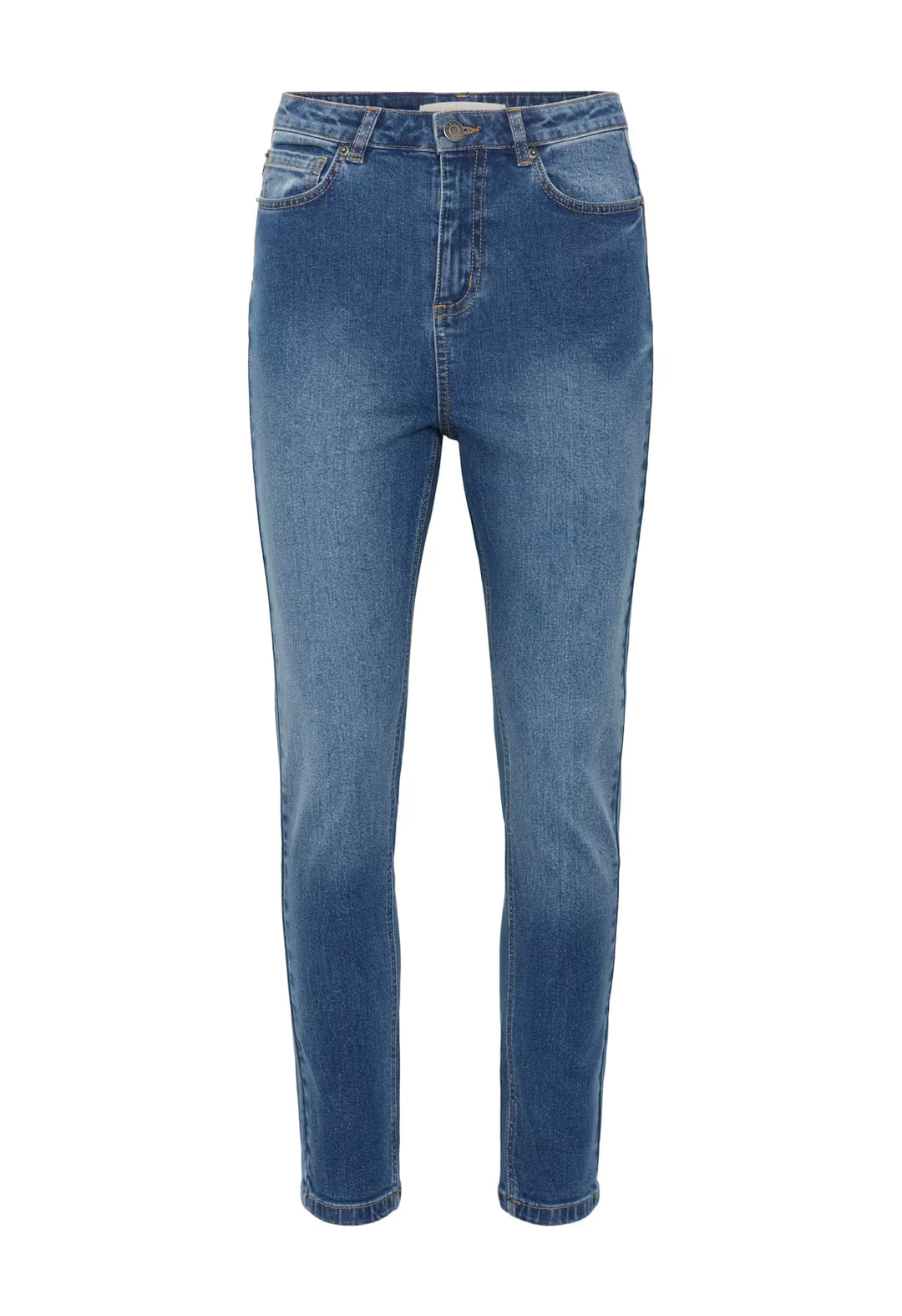 KAFFE KAWillow HW Slim Fit Jeans Medium Blue Denim