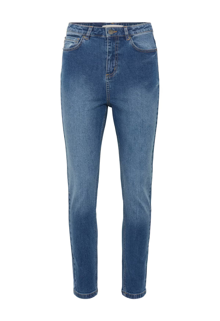 KAFFE KAWillow HW Slim Fit Jeans Medium Blue Denim