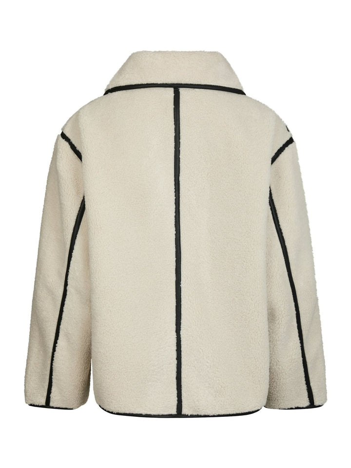 NEO NOIR Edmund Teddy Jacket Ivory