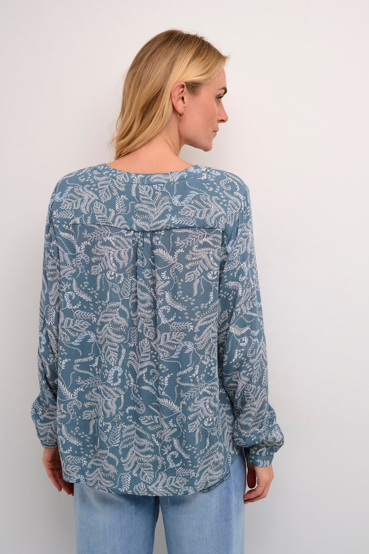 KAFFE Geisa Blouse Flint Stone