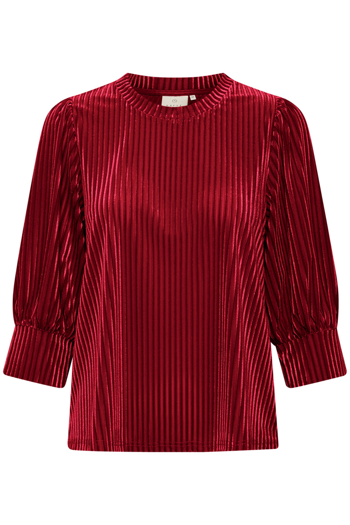 KAFFE KAcaca Blouse Haute Red CC.