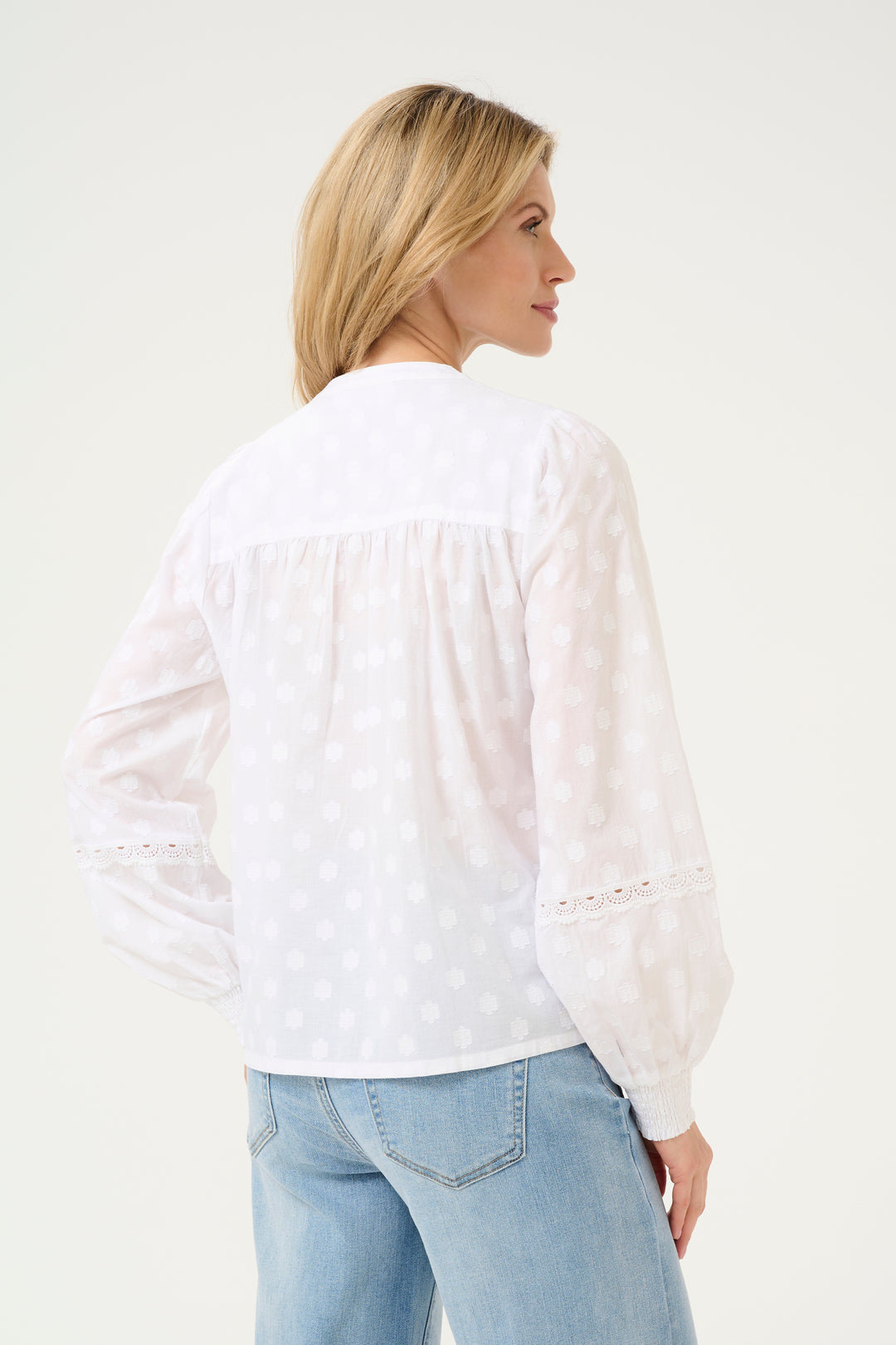 KAFFE KAenya Blouse Chalk