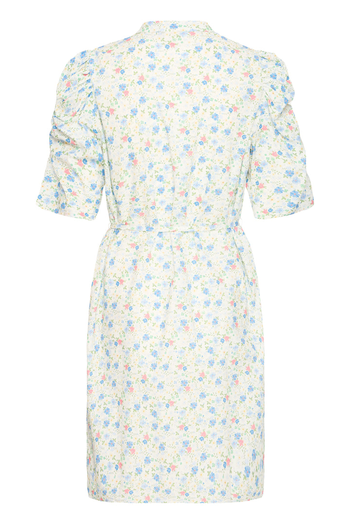 ICHI IHxasdis DR Cashmere Blue Flowers
