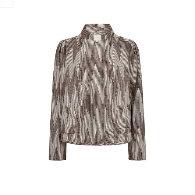 GOSSIA AugusteGO Jacket Brown Jacquard