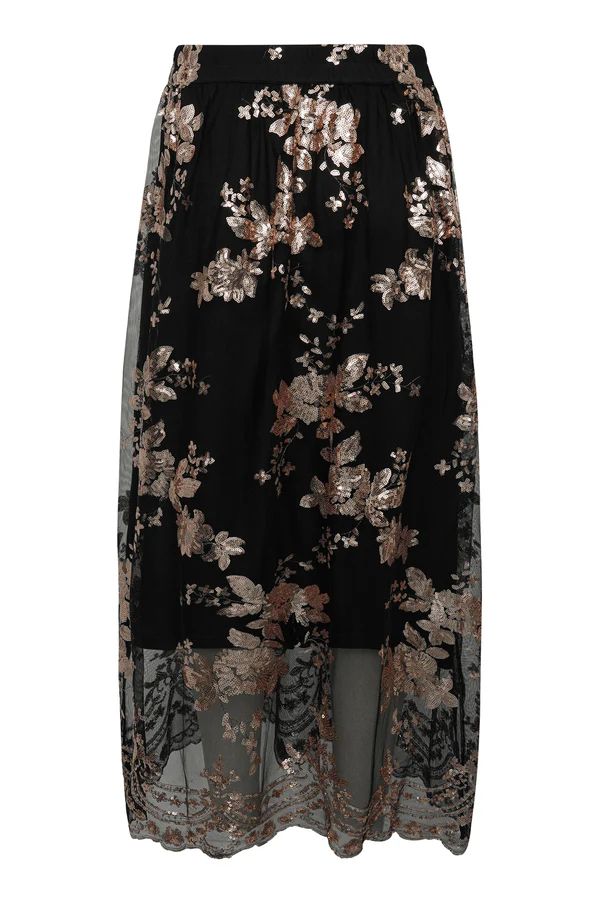 A-VIEW Estelle Skirt Rose Gold