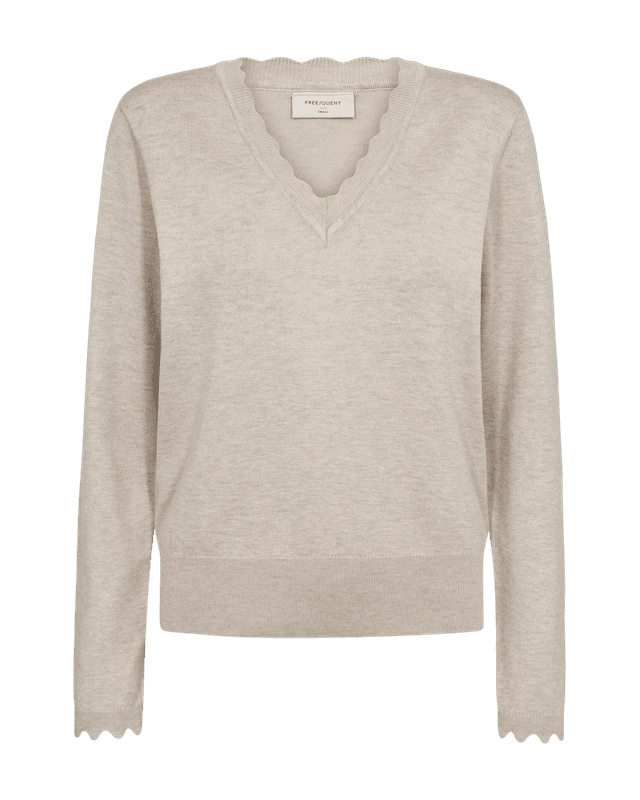 FREEQUENT FQkatie-Pullover Moonbeam Melange