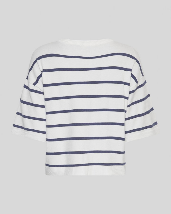 MSCH COPENHAGEN Geanine Rachelle 2/4 Pullover STP Egret/Oceana