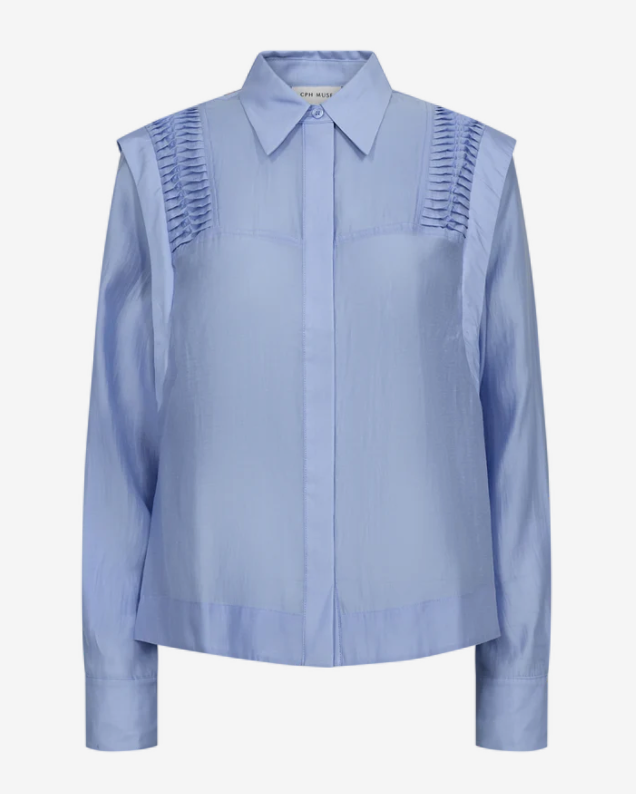 COPENHAGEN MUSE CMmolly Shirt Blue Heron