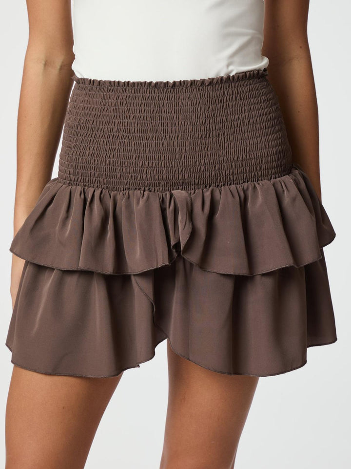 NEO NOIR Carin R Skirt Dusty Brown