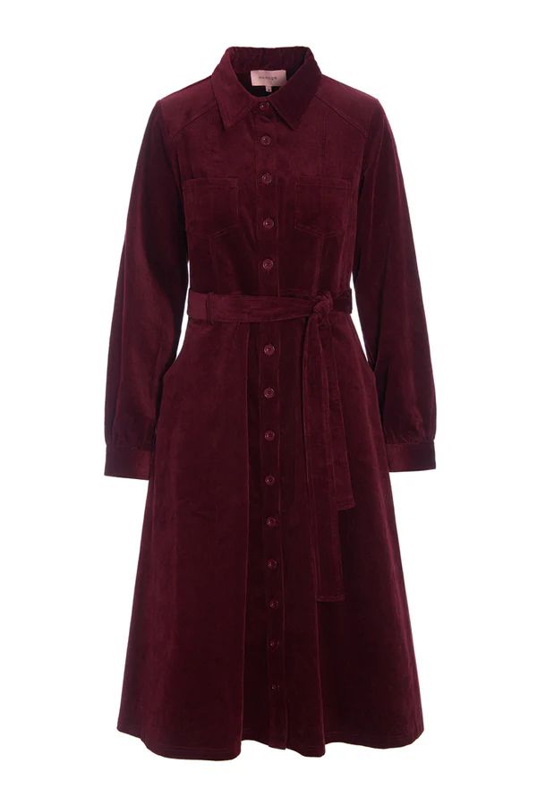 HUNKØN Silje Dress Bordeaux