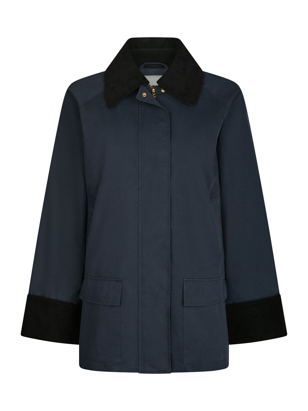 NEO NOIR Anastacia Cord Jacket Navy