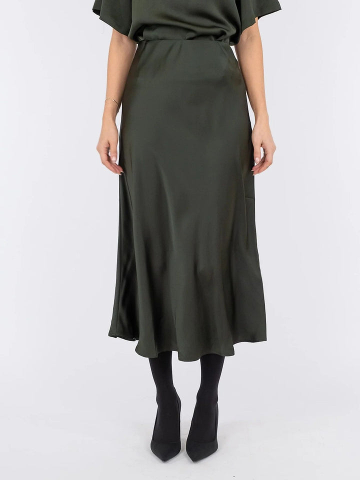 NEO NOIR Bovary Skirt Dark Green
