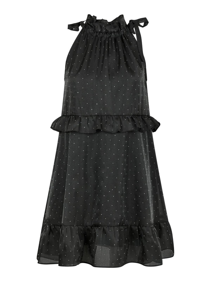 NEO NOIR Rida Bedazzled Dress Black